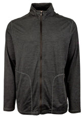 Tommy Bahama Men's New Roger Point Full Zip IslandZone Sweatshirt Jacket Coal Small